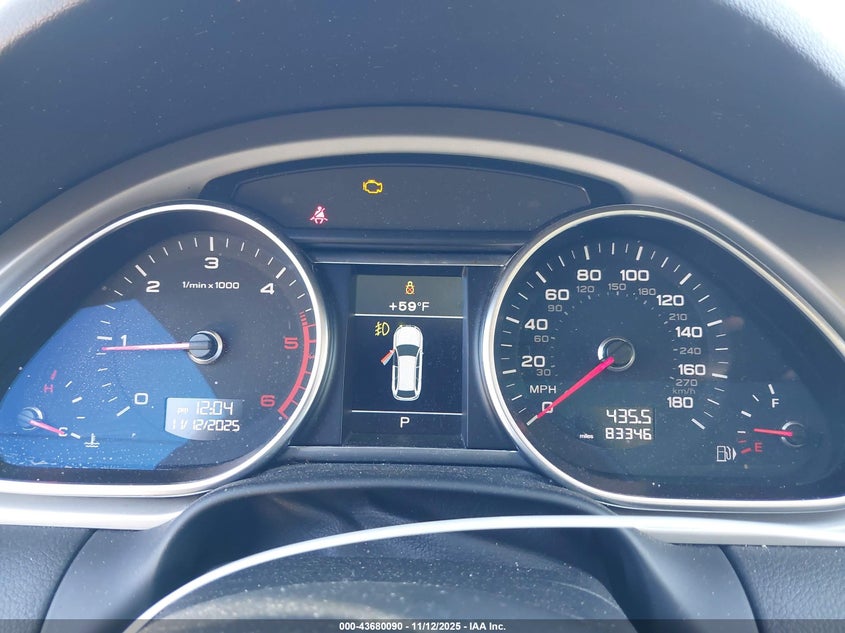 2015 Audi Q7 3.0 Tdi Premium VIN: WA1LMAFE9FD023461 Lot: 43680090