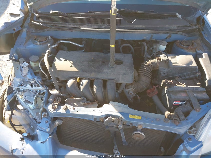 2007 Toyota Matrix Xr VIN: 2T1KR32E97C654603 Lot: 43680103