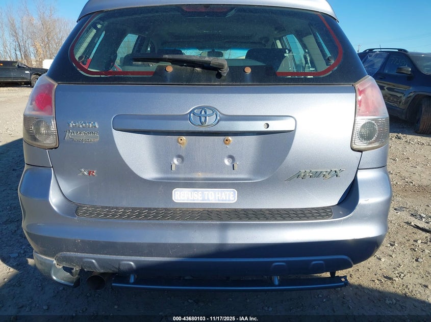2007 Toyota Matrix Xr VIN: 2T1KR32E97C654603 Lot: 43680103