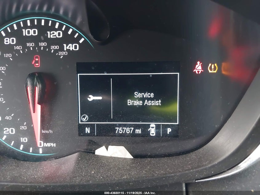 2020 Chevrolet Trax Fwd Lt VIN: 3GNCJLSB8LL337430 Lot: 43680115