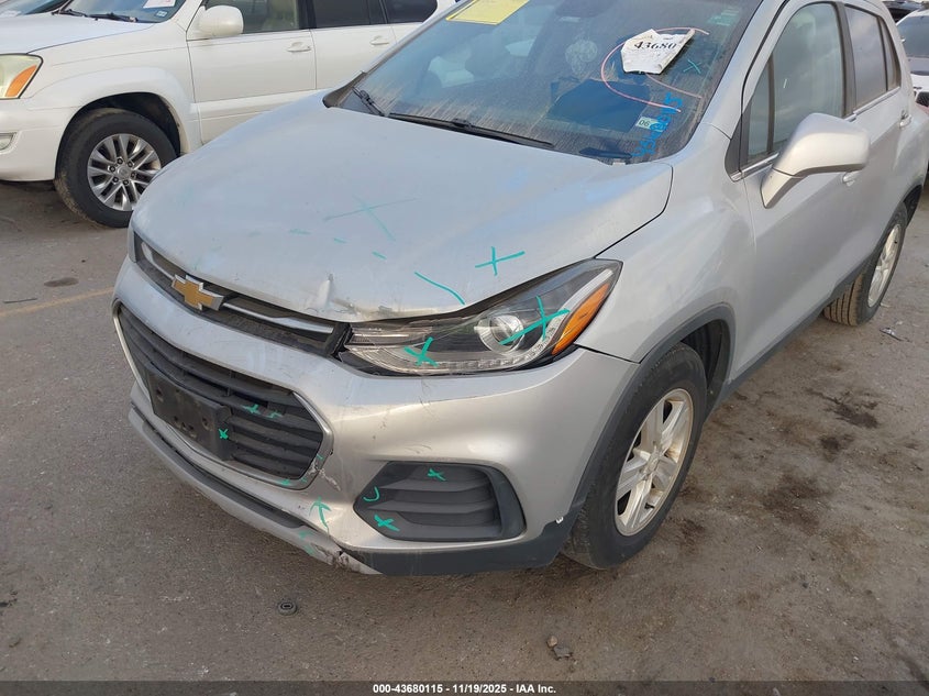 2020 Chevrolet Trax Fwd Lt VIN: 3GNCJLSB8LL337430 Lot: 43680115