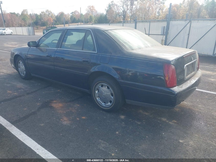1G6KE54Y02U264308 2002 CADILLAC DE VILLE photo no. 3