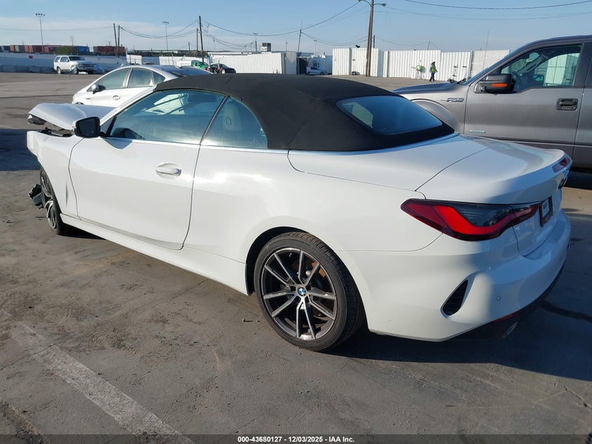 Vin: wba23at07pcm80075, lot: 44175389, bmw 430i 20233