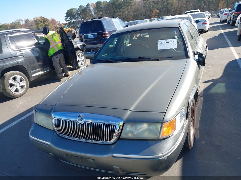 2002 Mercury Grand Marquis Ls VIN: 2MEFM75W62X617779 Lot: 43680135