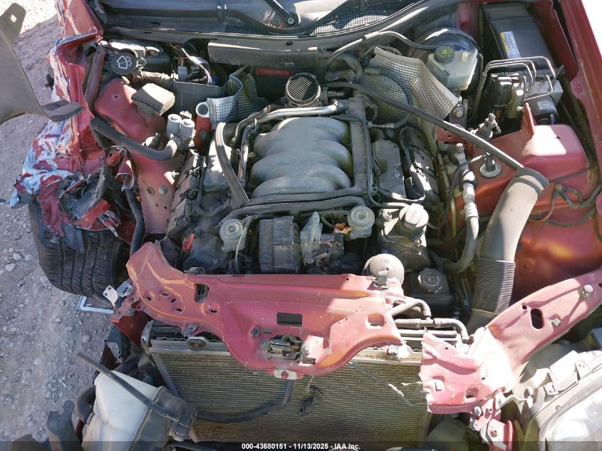 2004 Chrysler Crossfire VIN: 1C3AN69L04X002015 Lot: 43680151