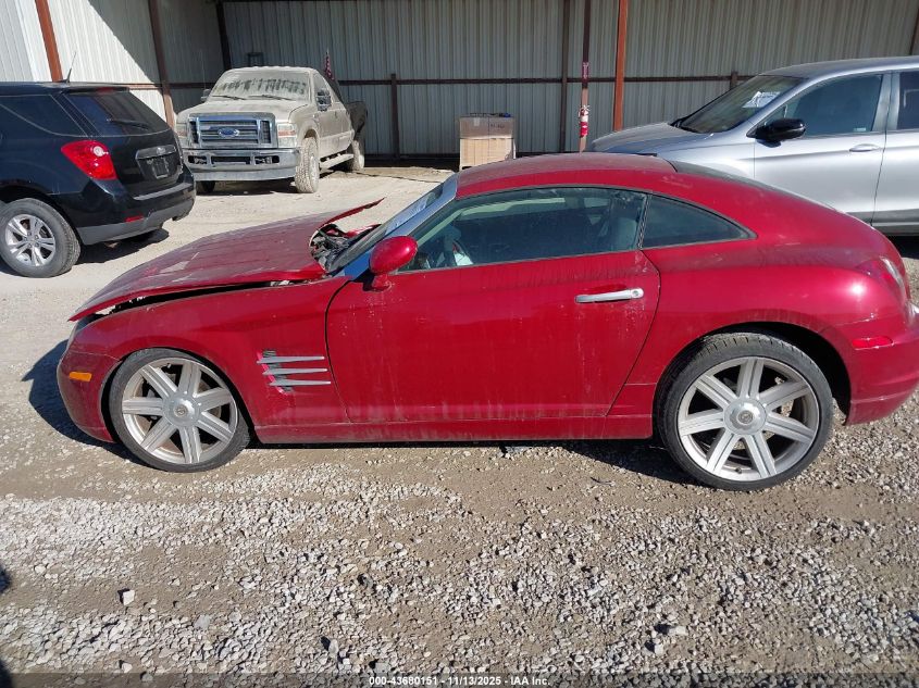 2004 Chrysler Crossfire VIN: 1C3AN69L04X002015 Lot: 43680151