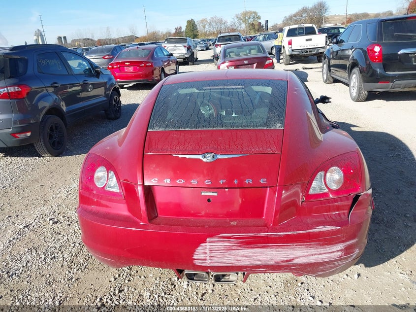 2004 Chrysler Crossfire VIN: 1C3AN69L04X002015 Lot: 43680151