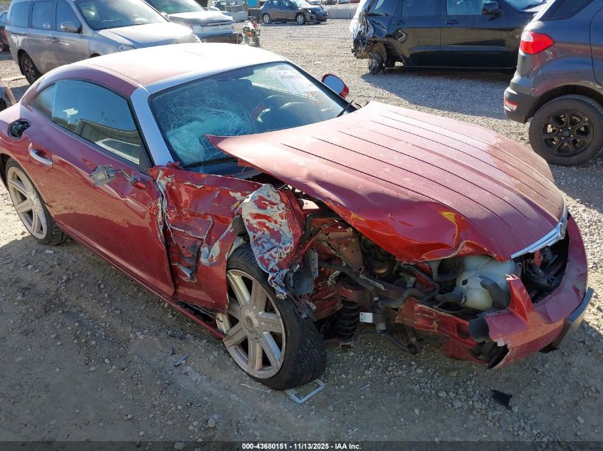 2004 Chrysler Crossfire VIN: 1C3AN69L04X002015 Lot: 43680151