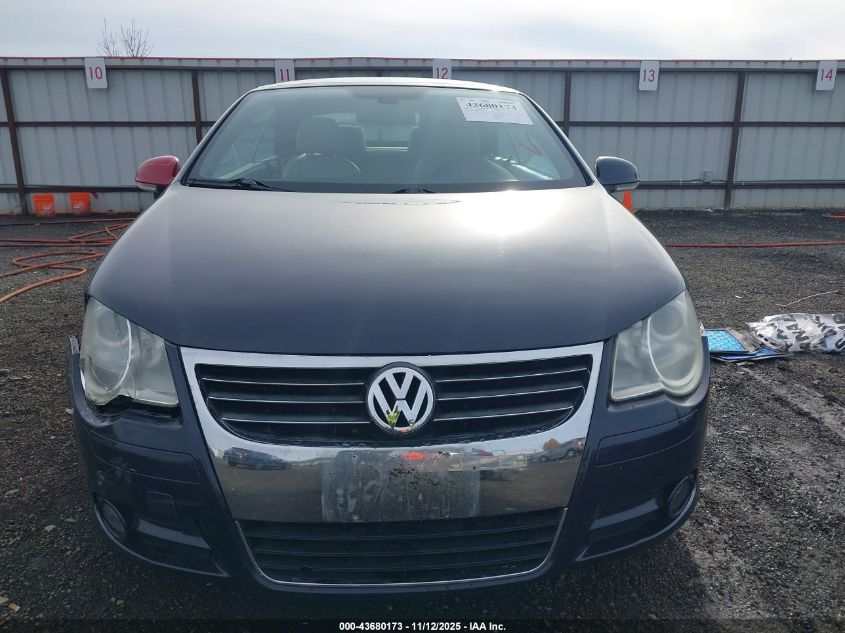 2008 Volkswagen Eos Lux VIN: WVWFA71F18V055381 Lot: 43680173