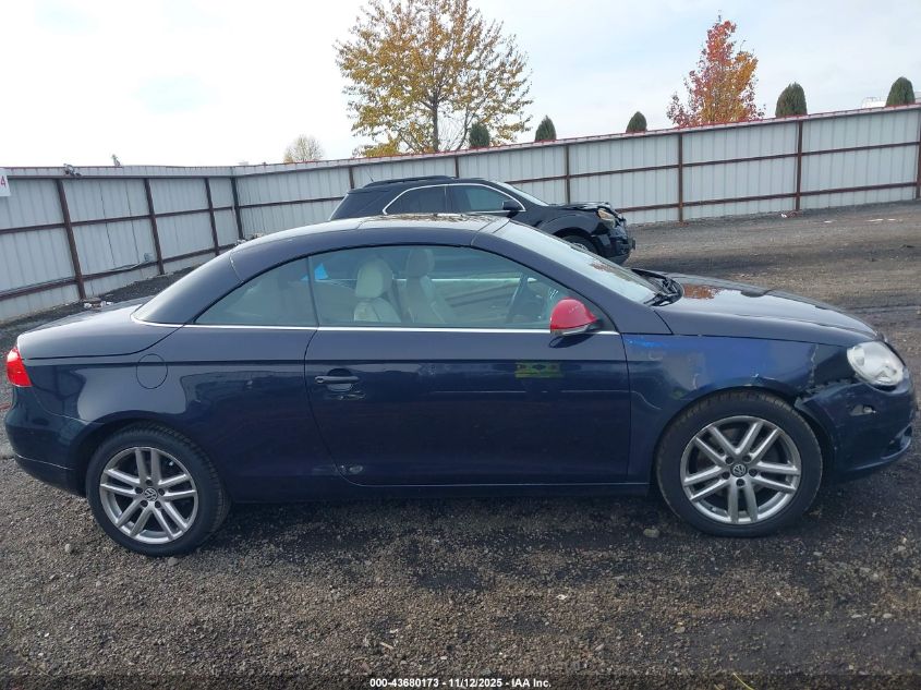 2008 Volkswagen Eos Lux VIN: WVWFA71F18V055381 Lot: 43680173