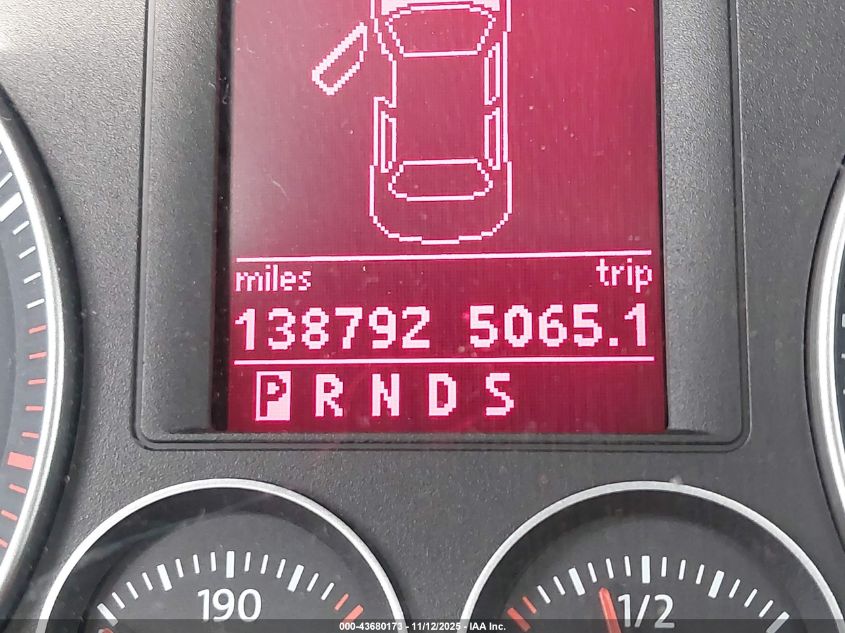 2008 Volkswagen Eos Lux VIN: WVWFA71F18V055381 Lot: 43680173