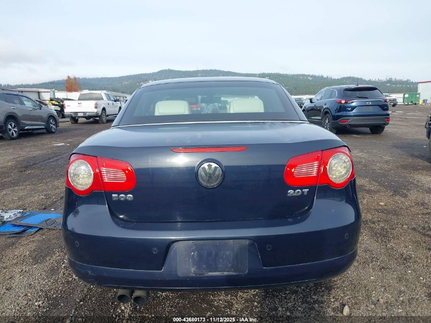 2008 Volkswagen Eos Lux VIN: WVWFA71F18V055381 Lot: 43680173