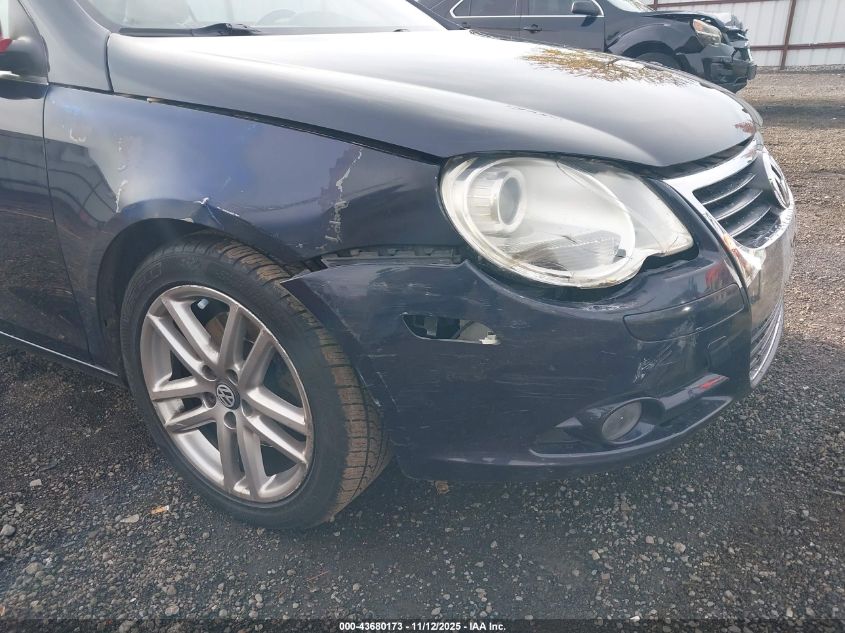 2008 Volkswagen Eos Lux VIN: WVWFA71F18V055381 Lot: 43680173