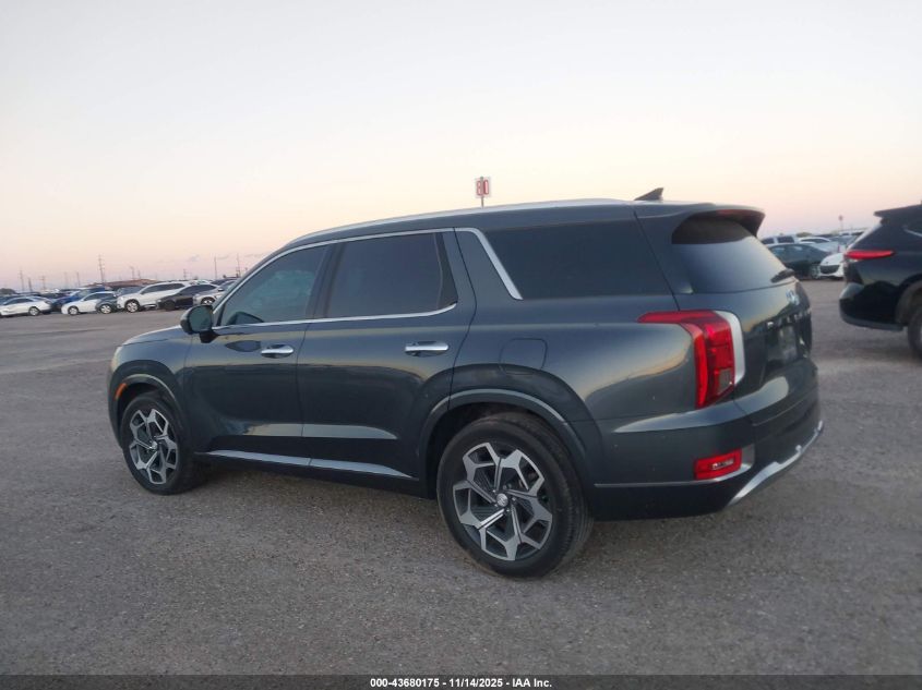 2022 Hyundai Palisade Calligraphy VIN: KM8R7DHE9NU368621 Lot: 43680175