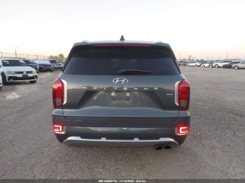 2022 Hyundai Palisade Calligraphy VIN: KM8R7DHE9NU368621 Lot: 43680175