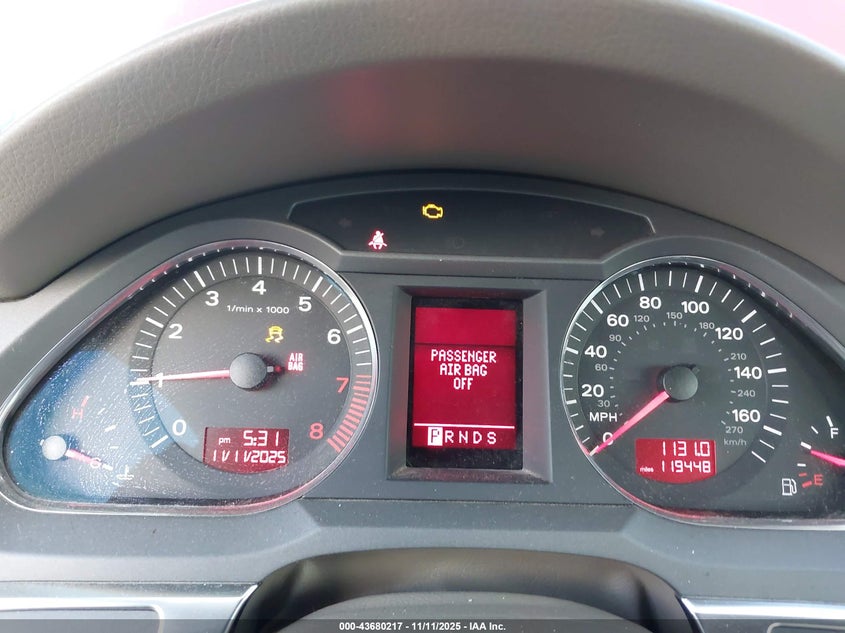 2005 Audi A6 4.2 VIN: WAUDL74FX5N032557 Lot: 43680217