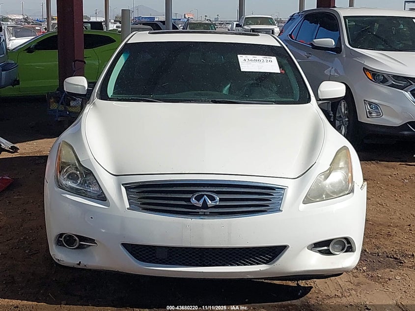 2011 Infiniti G37X VIN: JN1CV6EL4BM260775 Lot: 43680220