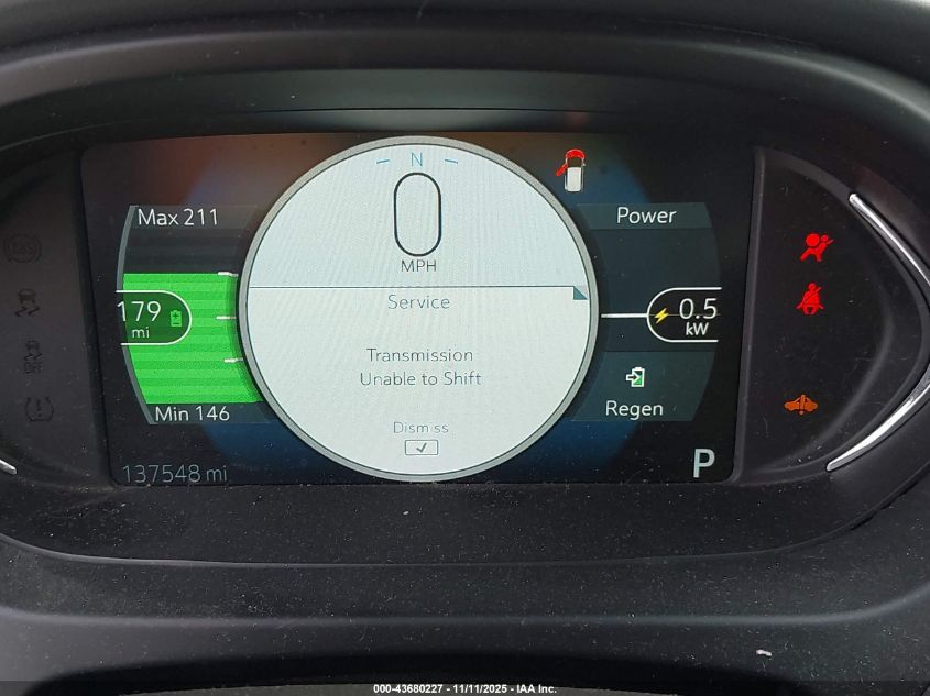 2019 Chevrolet Bolt Ev Lt VIN: 1G1FY6S00K4132375 Lot: 43680227