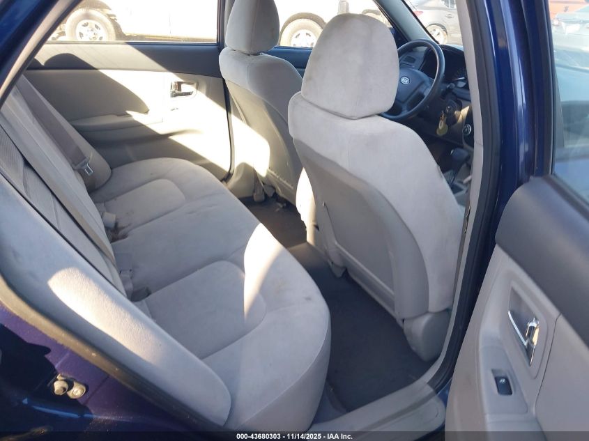 2008 Kia Spectra Ex VIN: KNAFE121685557885 Lot: 43680303