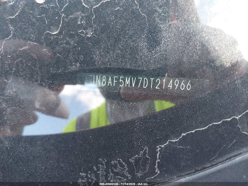 2013 Nissan Juke S VIN: JN8AF5MV7DT214966 Lot: 43680330