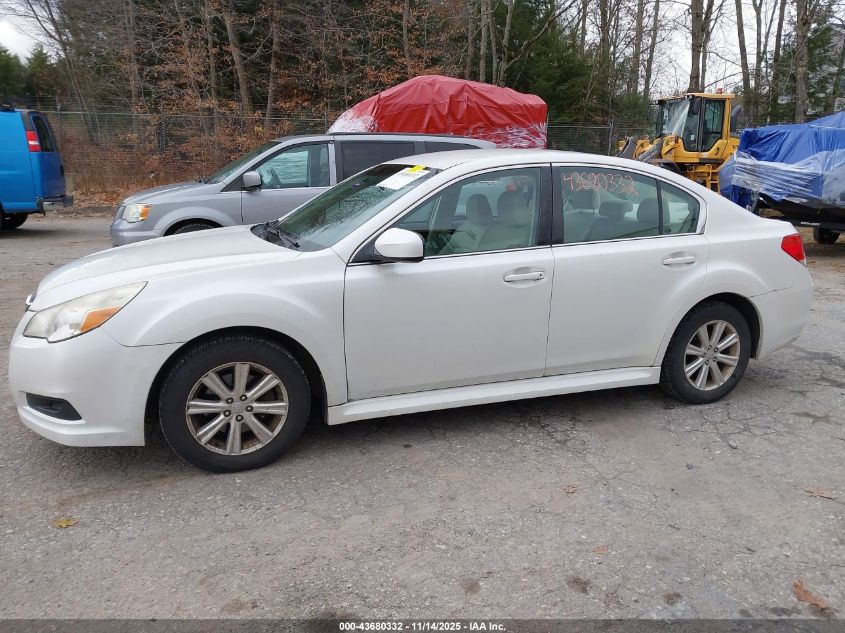 2012 Subaru Legacy 2.5I Premium VIN: 4S3BMBC60C3038341 Lot: 43680332