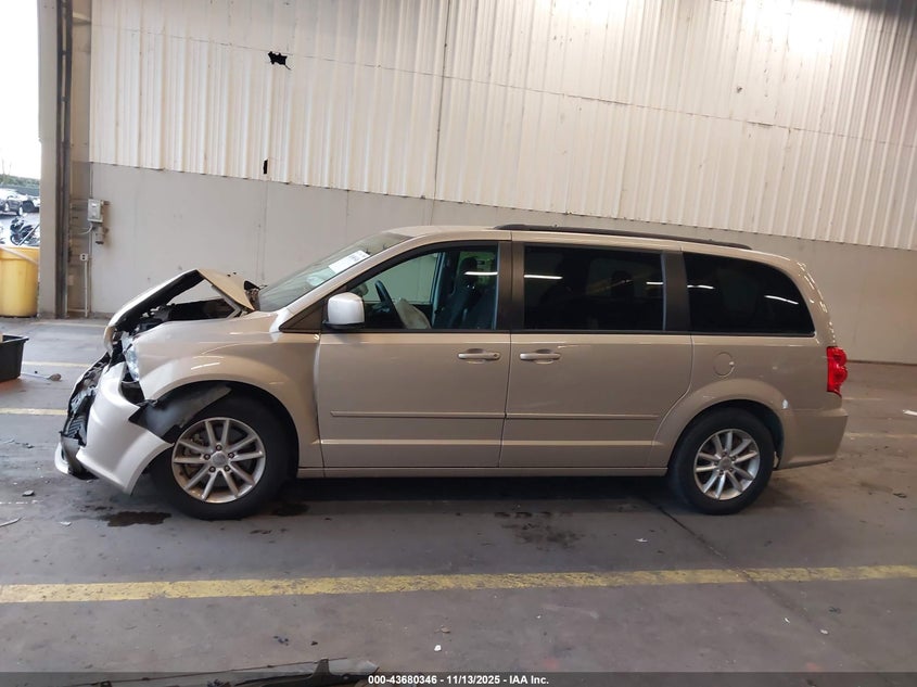 2016 Dodge Grand Caravan Sxt VIN: 2C4RDGCGXGR274433 Lot: 43680346