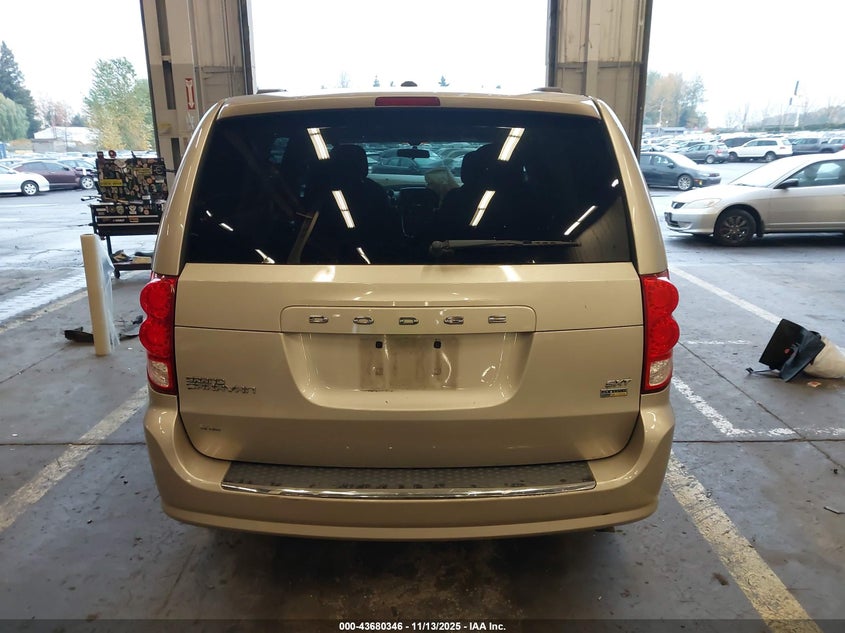 2016 Dodge Grand Caravan Sxt VIN: 2C4RDGCGXGR274433 Lot: 43680346