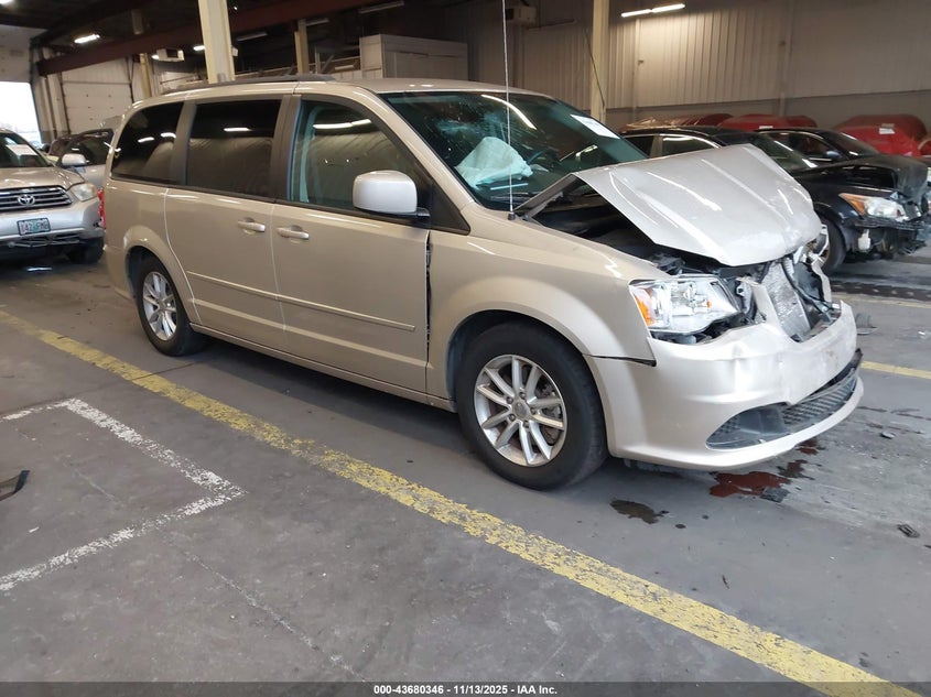 2016 DODGE GRAND CARAVAN SXT - 2C4RDGCGXGR274433
