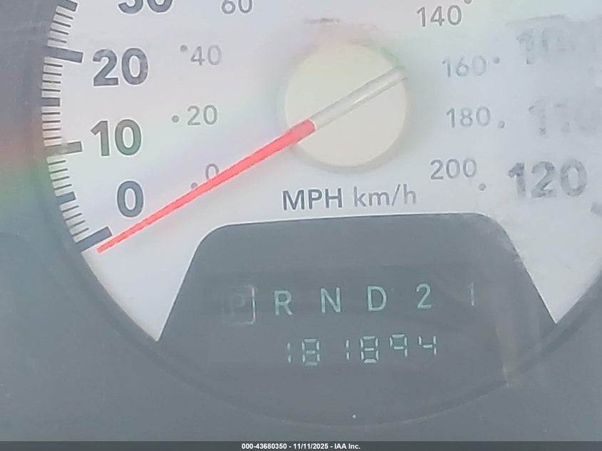 2008 Dodge Ram 1500 Slt VIN: 1D7HA18N68J177993 Lot: 43680350