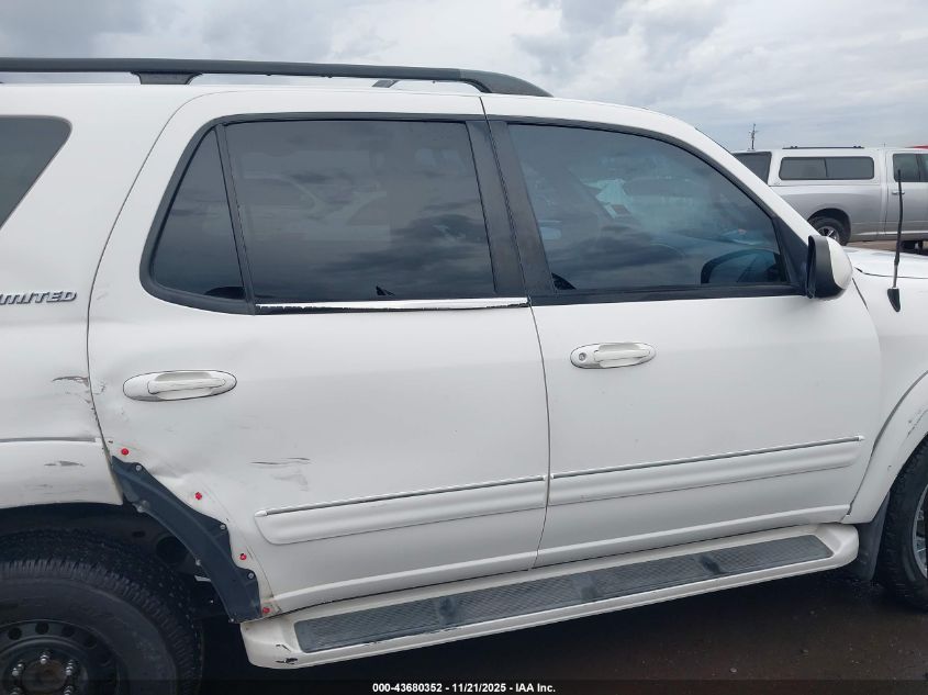 2002 Toyota Sequoia Limited V8 VIN: 5TDZT38A92S082064 Lot: 43680352