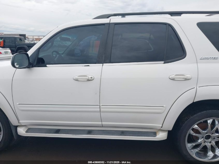 2002 Toyota Sequoia Limited V8 VIN: 5TDZT38A92S082064 Lot: 43680352