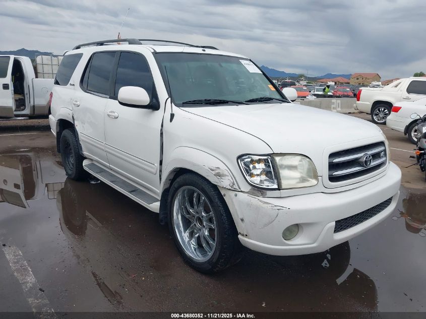 2002 Toyota Sequoia Limited V8