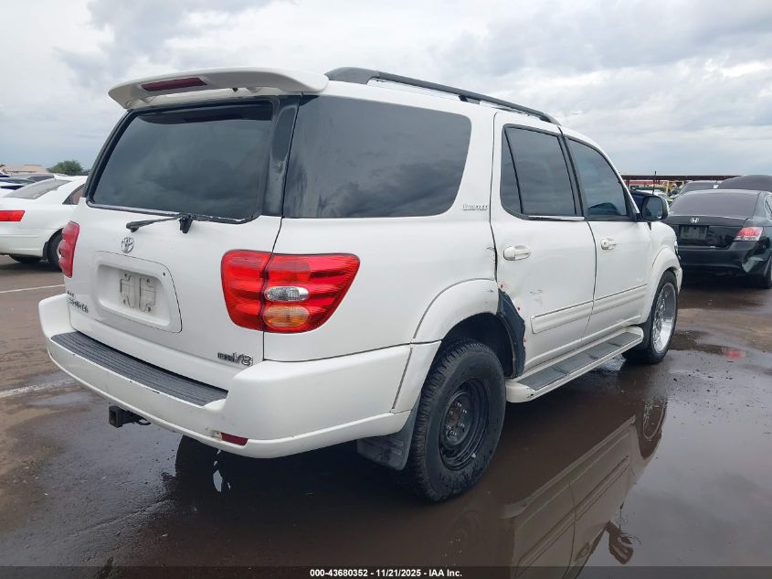 2002 Toyota Sequoia Limited V8