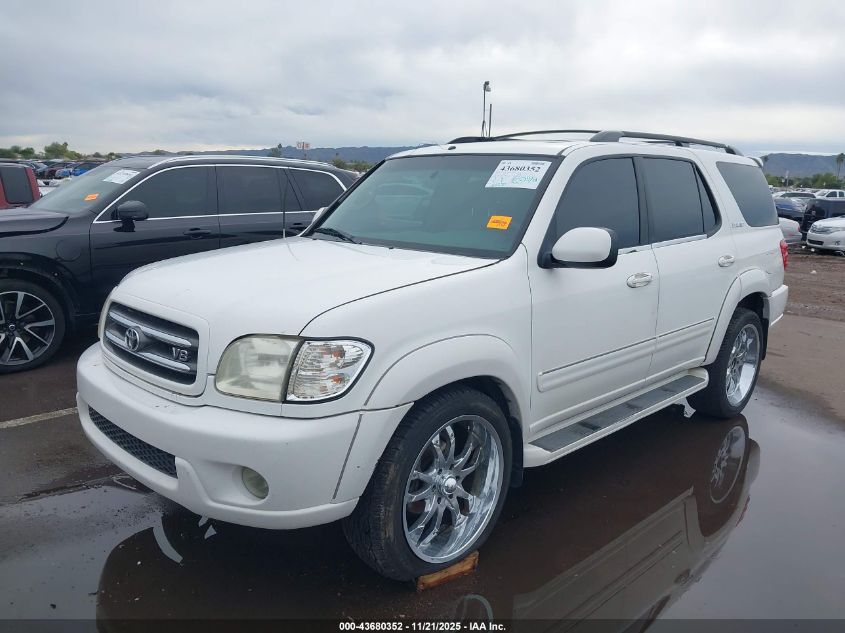 2002 Toyota Sequoia Limited V8