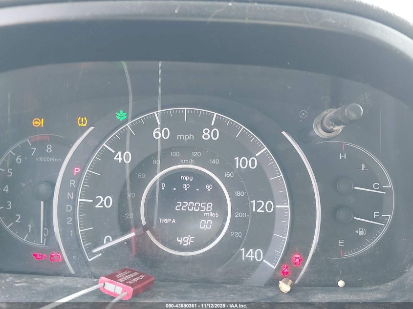 2013 Honda Cr-V Ex VIN: 2HKRM4H54DH639249 Lot: 43680361