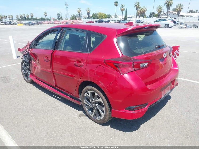2017 TOYOTA COROLLA IM auction photo 3