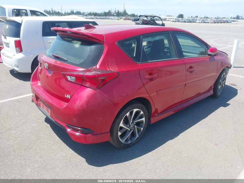 2017 TOYOTA COROLLA IM auction photo 4