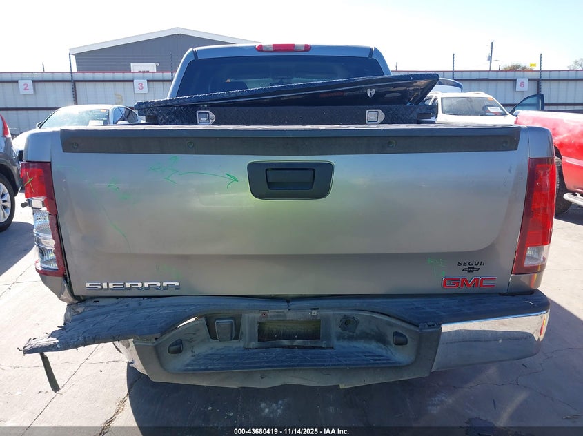 2008 GMC Sierra 1500 Sl VIN: 2GTEC13C081215905 Lot: 43680419