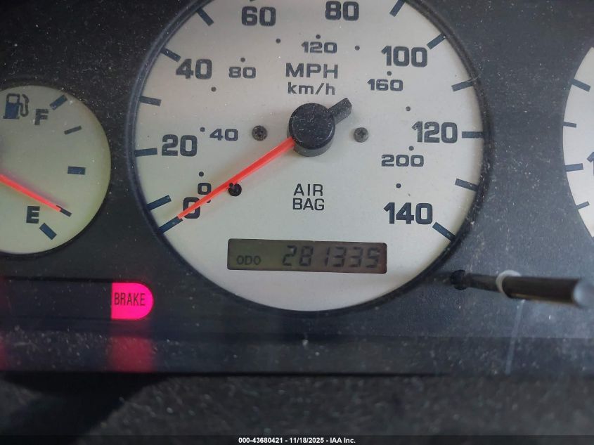 1999 Nissan Maxima Gle/Gxe/Se/Se-L VIN: JN1CA21D3XT820463 Lot: 43680421