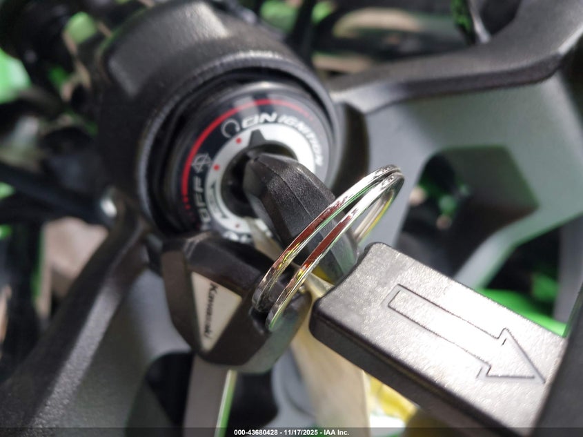 2025 Kawasaki Ex500 H VIN: ML5EXGH12SDA46686 Lot: 43680428