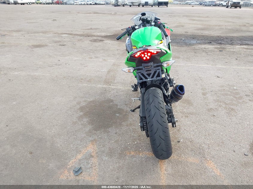 2025 Kawasaki Ex500 H VIN: ML5EXGH12SDA46686 Lot: 43680428