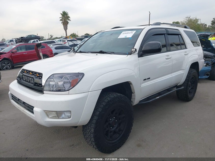 JTEBU14R450070762 2005 TOYOTA 4RUNNER photo no. 2