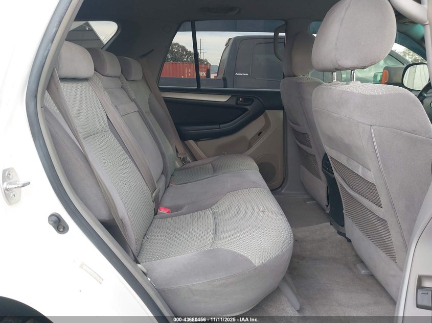 JTEBU14R450070762 2005 TOYOTA 4RUNNER photo no. 8