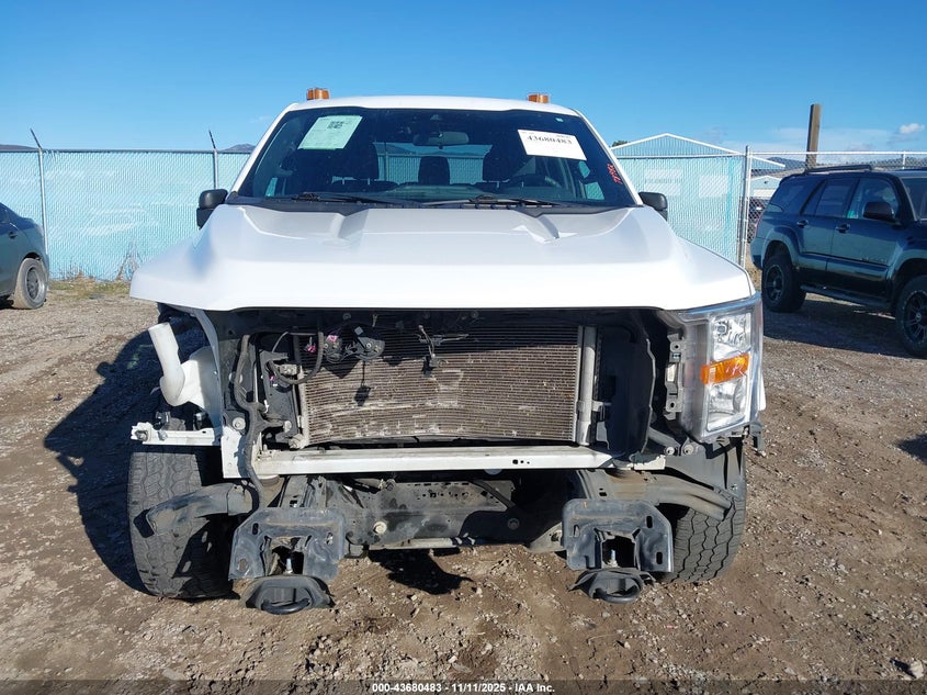 2022 Ford F150 Supercrew VIN: 1FTFW1E51NKE70875 Lot: 43680483