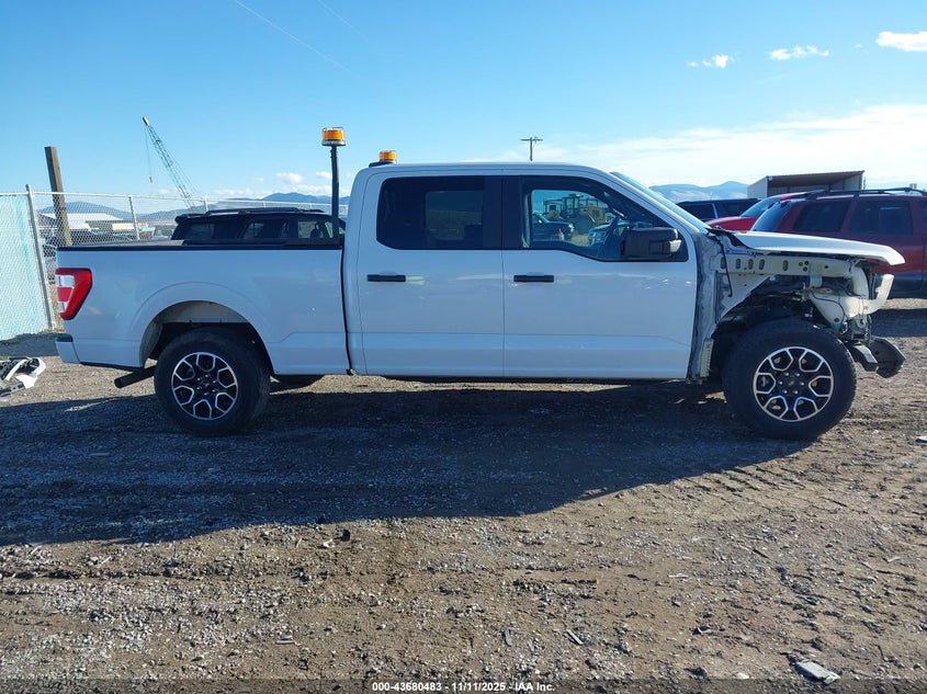 2022 Ford F150 Supercrew VIN: 1FTFW1E51NKE70875 Lot: 43680483