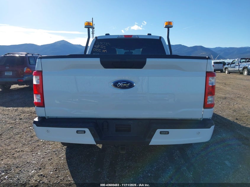 2022 Ford F150 Supercrew VIN: 1FTFW1E51NKE70875 Lot: 43680483