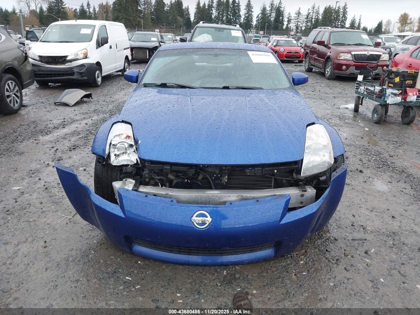 2004 Nissan 350Z Enthusiast VIN: JN1AZ34D44M104422 Lot: 43680486