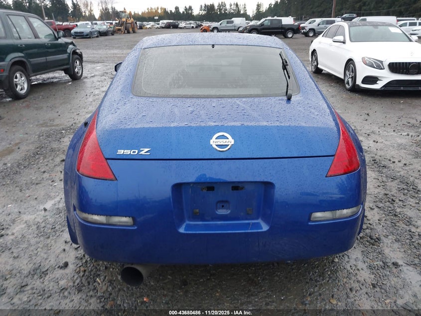 2004 Nissan 350Z Enthusiast VIN: JN1AZ34D44M104422 Lot: 43680486