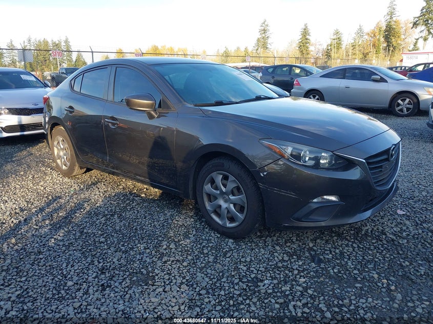 2016 MAZDA MAZDA3 I SPORT - JM1BM1T79G1344877