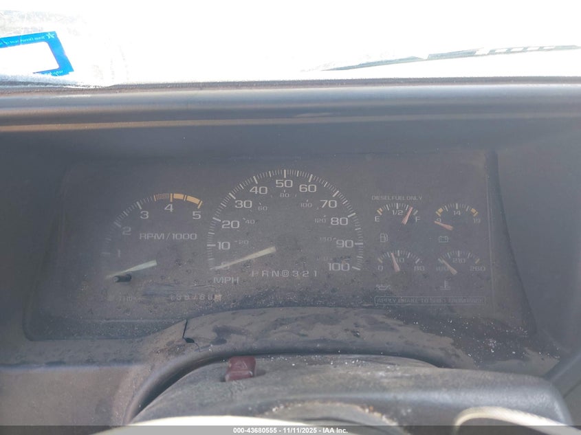 1998 Chevrolet K3500 VIN: 1GCHC39F7WE174548 Lot: 43680555